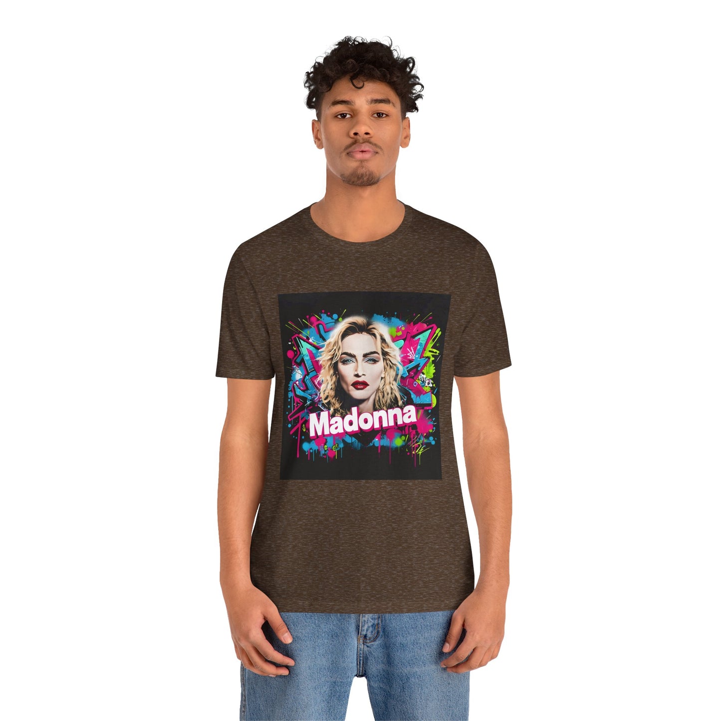 Madonna Music Graffiti Unisex Tee