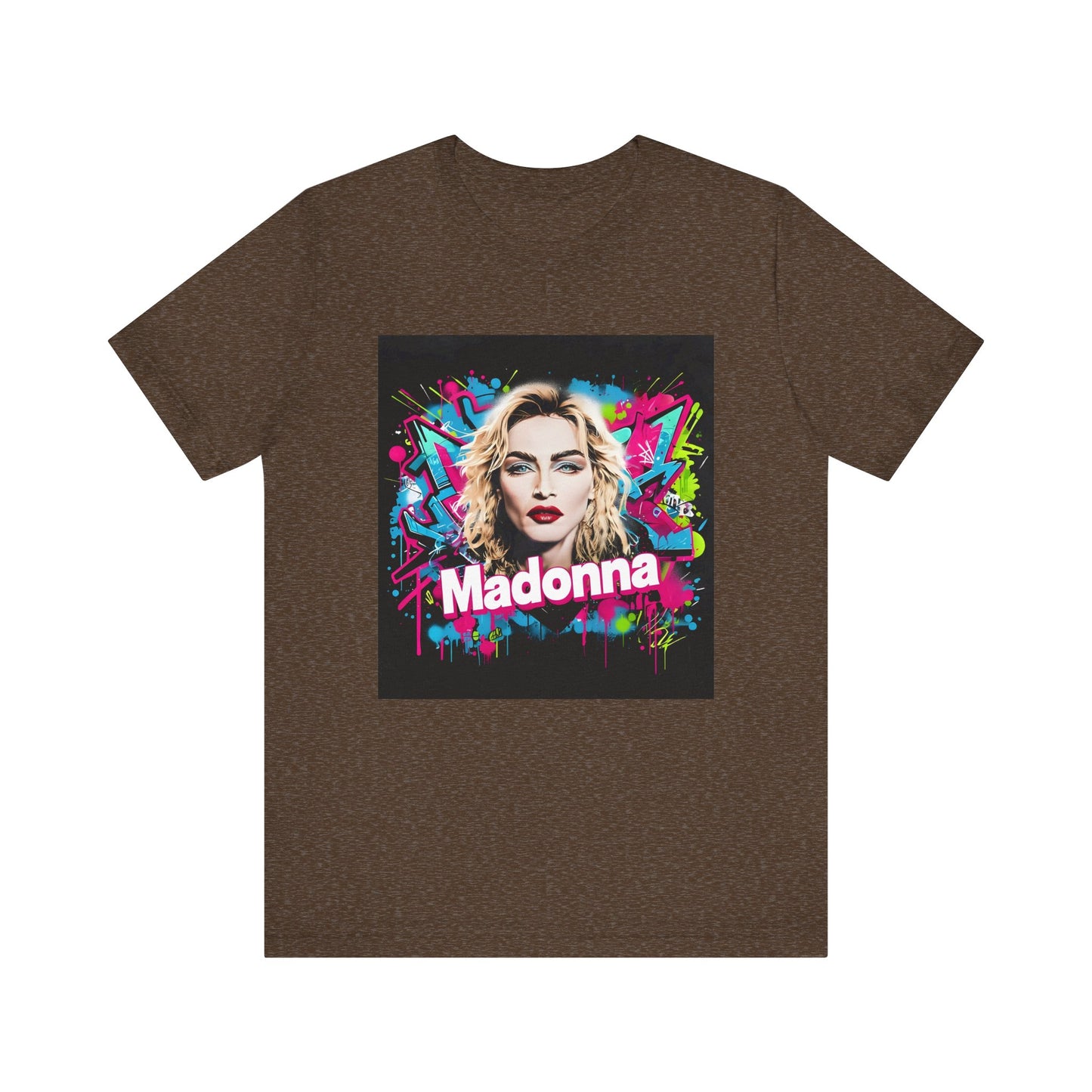 Madonna Music Graffiti Unisex Tee