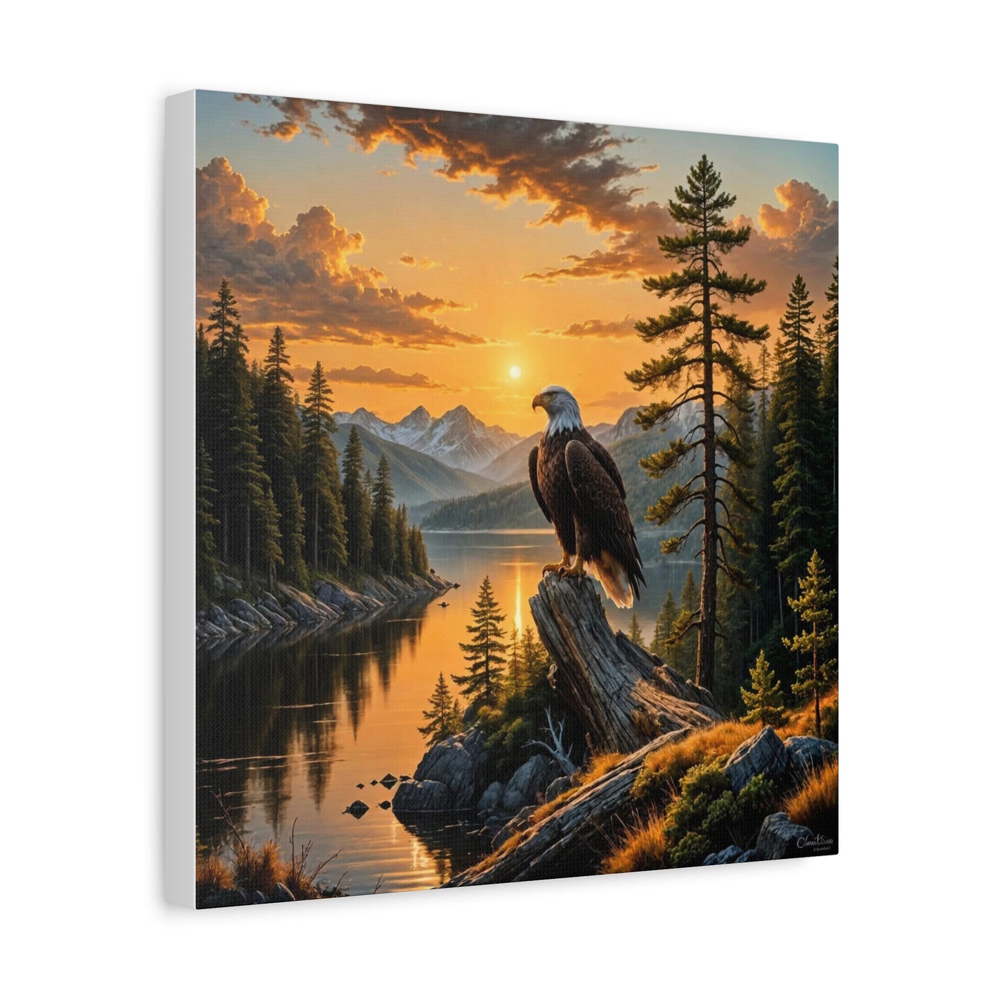 Canvas Print - Bald Eagle Wall Art