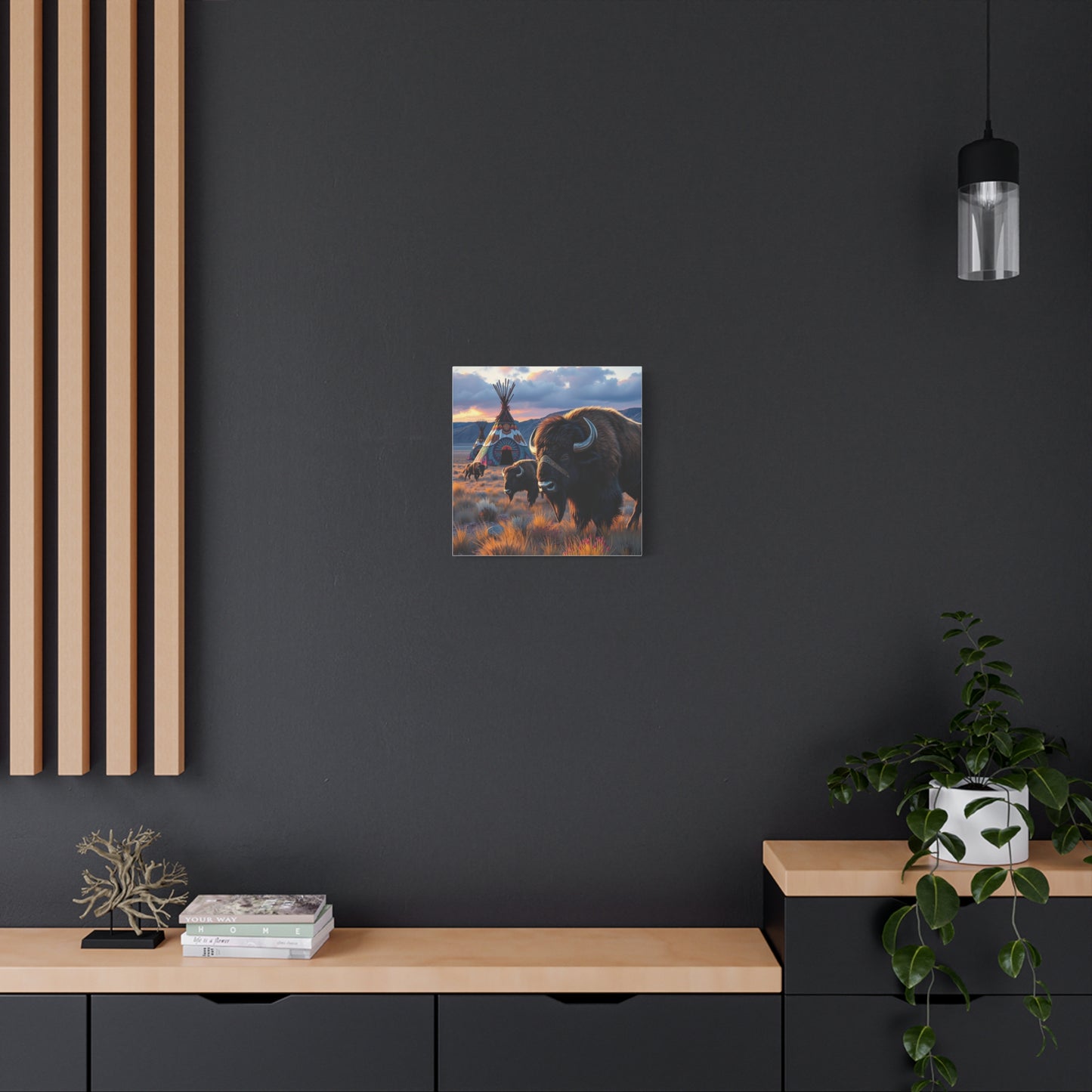 Canvas Print -Majestic Buffalo Wall Art