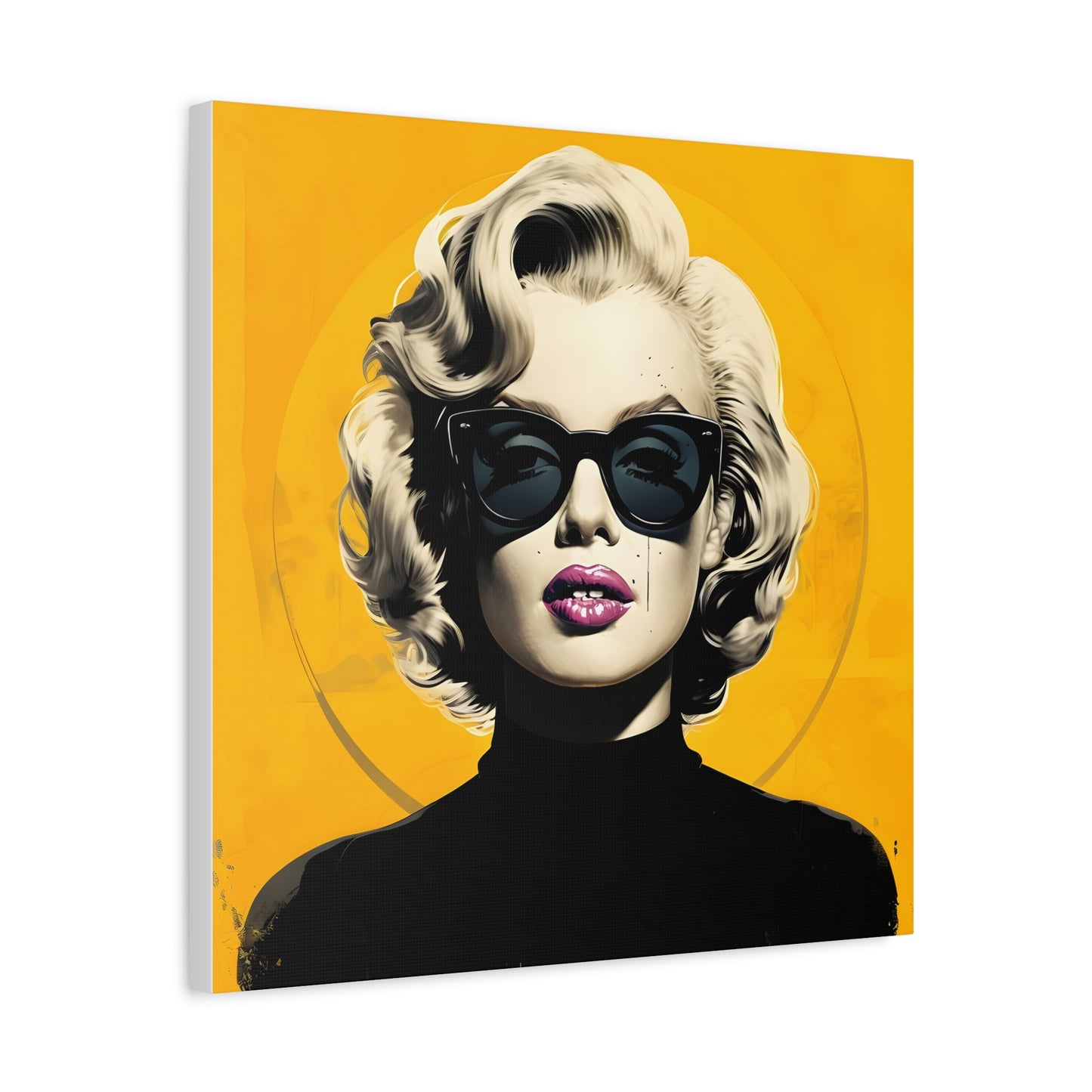 Canvas Print -Marilyn Monroe w Sunglasses Abstract Art