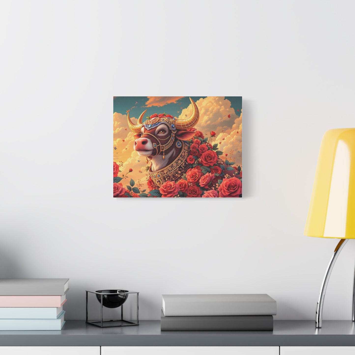 Canvas Print - Ruby the Magnificent Cow Picture