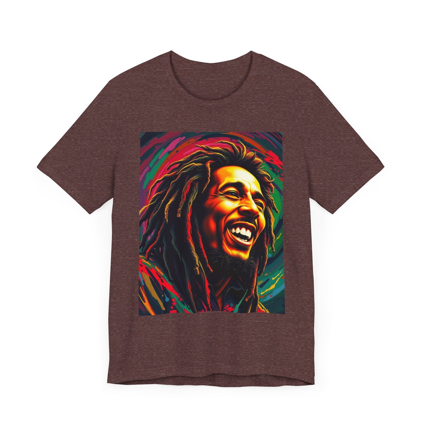 Reggae Star Abstract T-Shirt