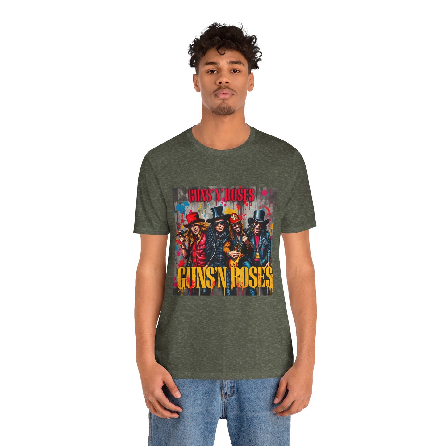 Guns and Roses Abstract T-Shirt