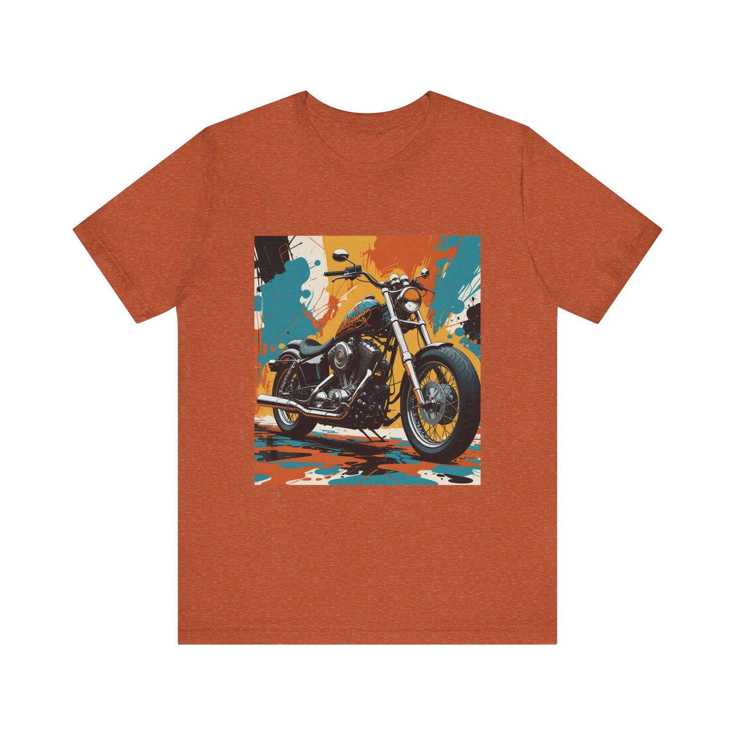 Abstract Chopper Tee 1