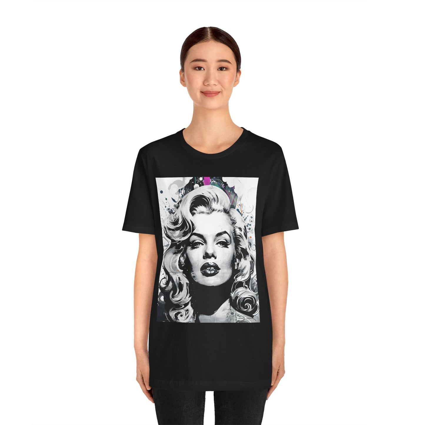 Marilyn Monroe Abstract T-Shirt