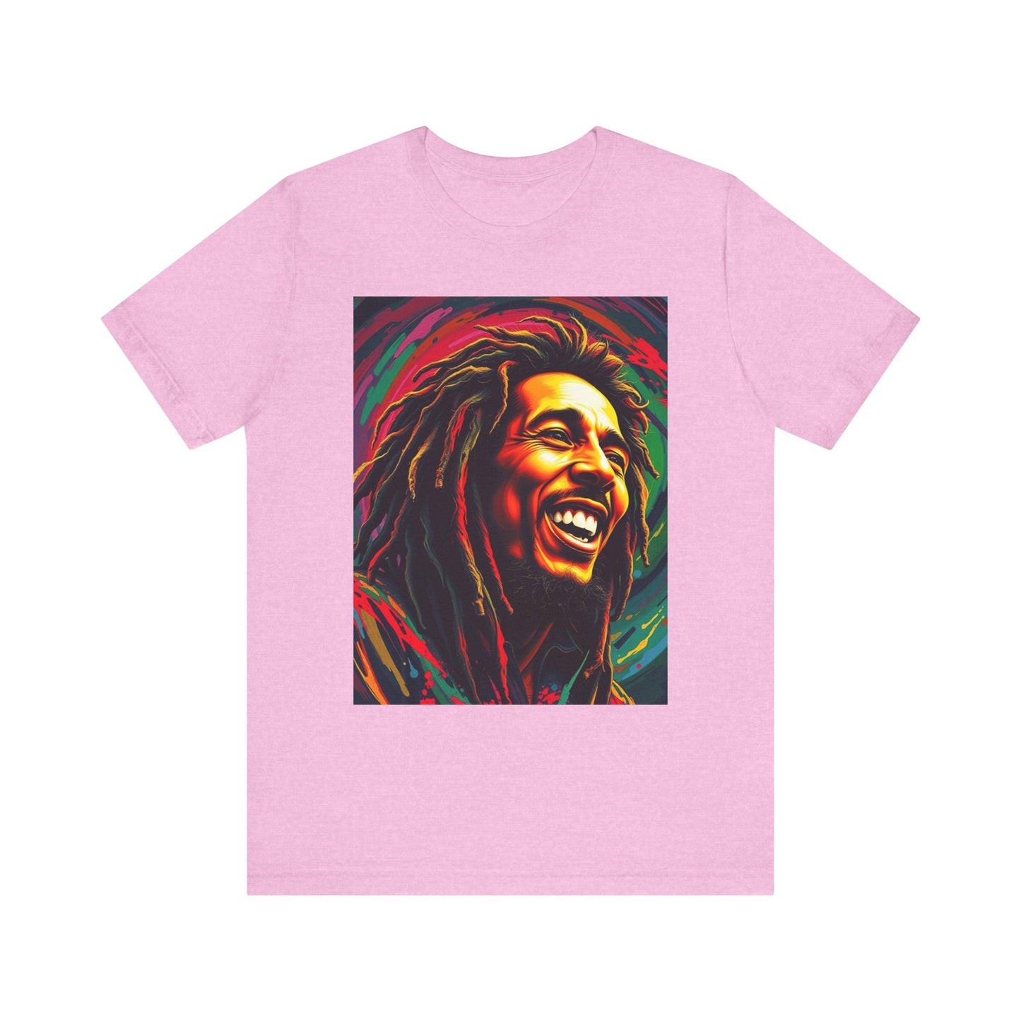 Reggae Star Abstract T-Shirt