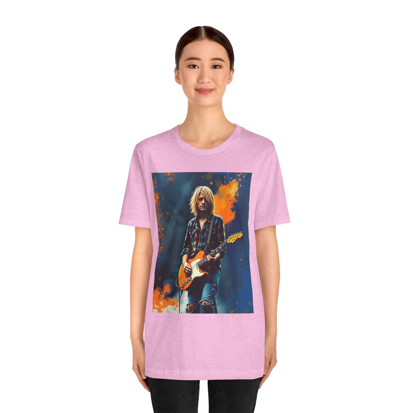 Kurt Cobain-Nirvana Abstract T-Shirt 2