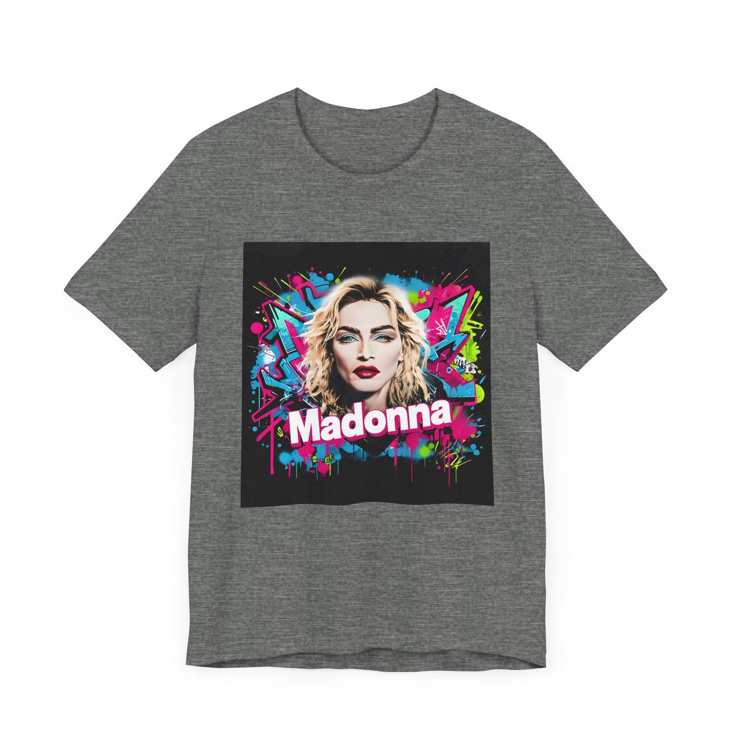 Madonna Music Graffiti Unisex Tee