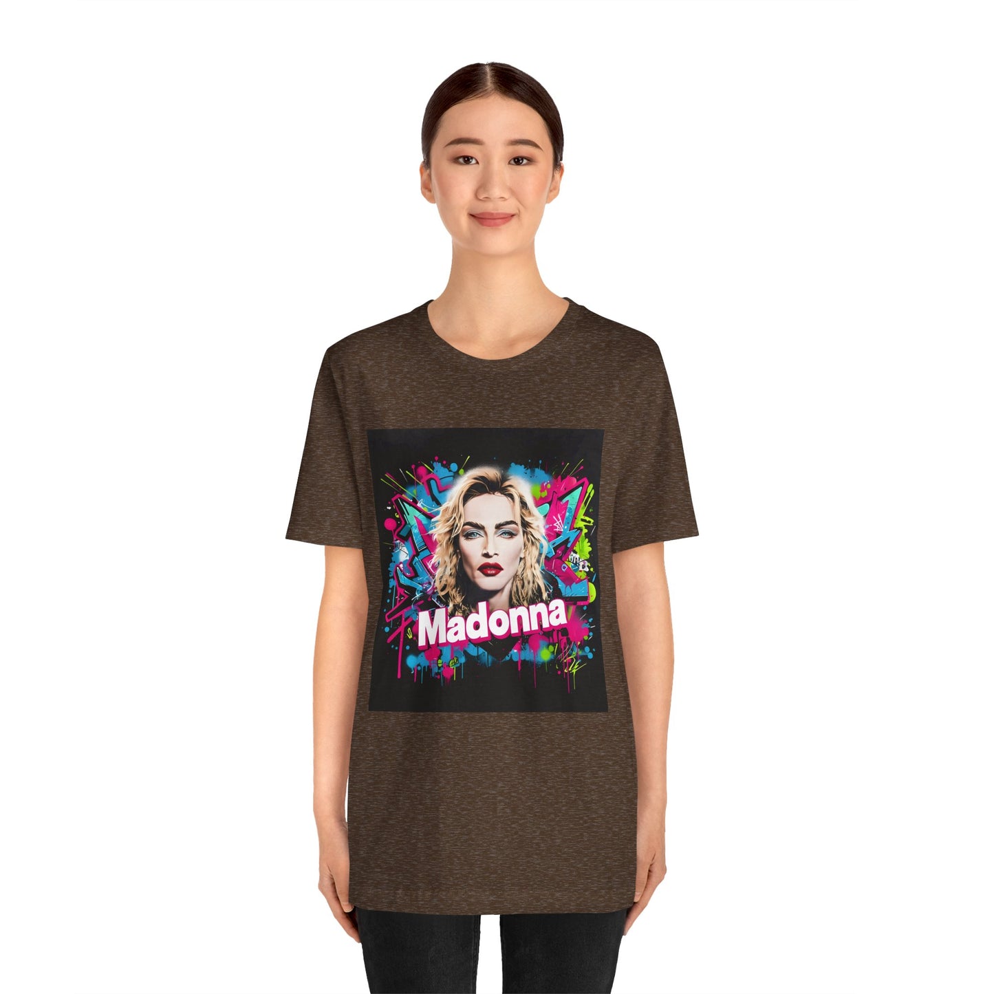 Madonna Music Graffiti Unisex Tee