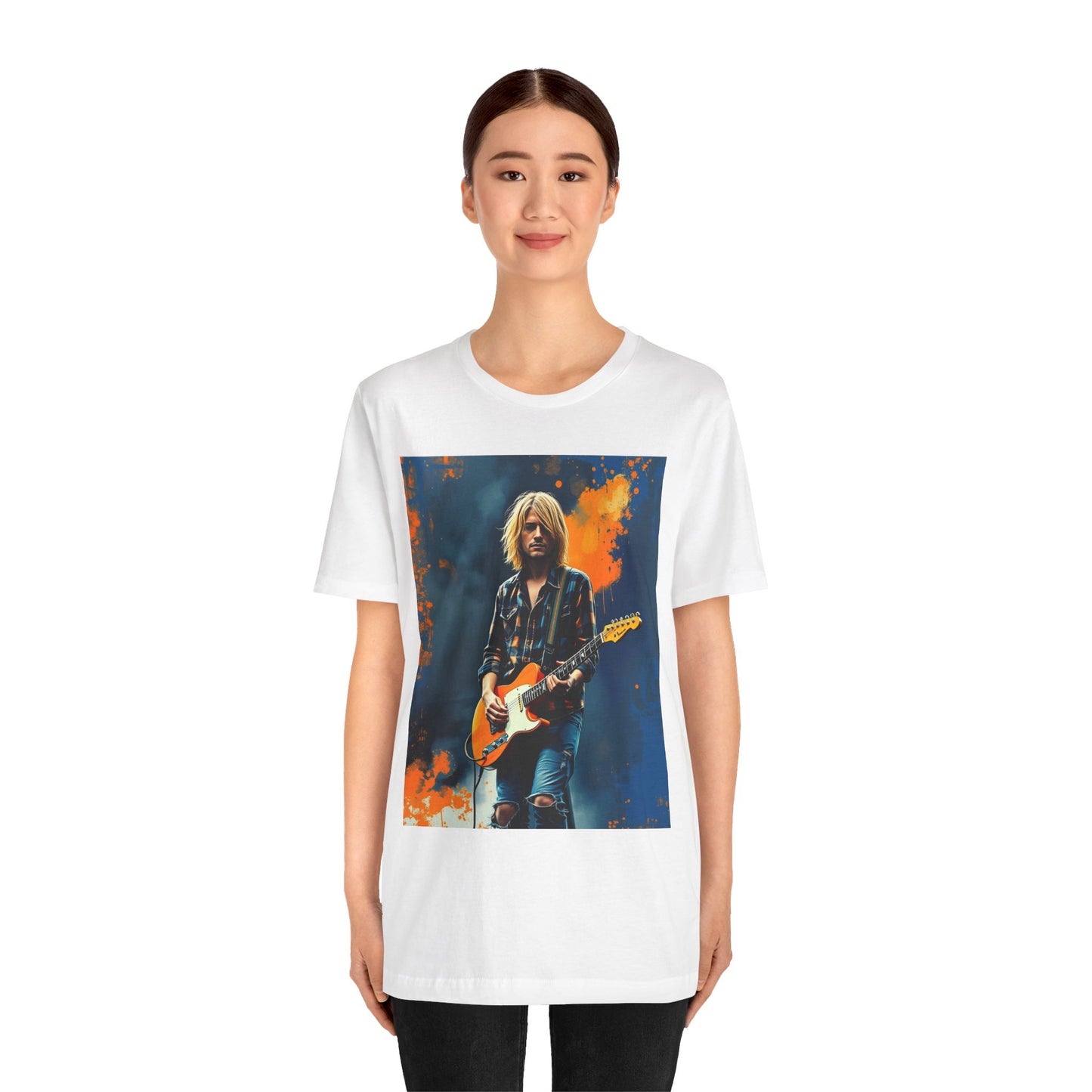 Kurt Cobain-Nirvana Abstract T-Shirt 2