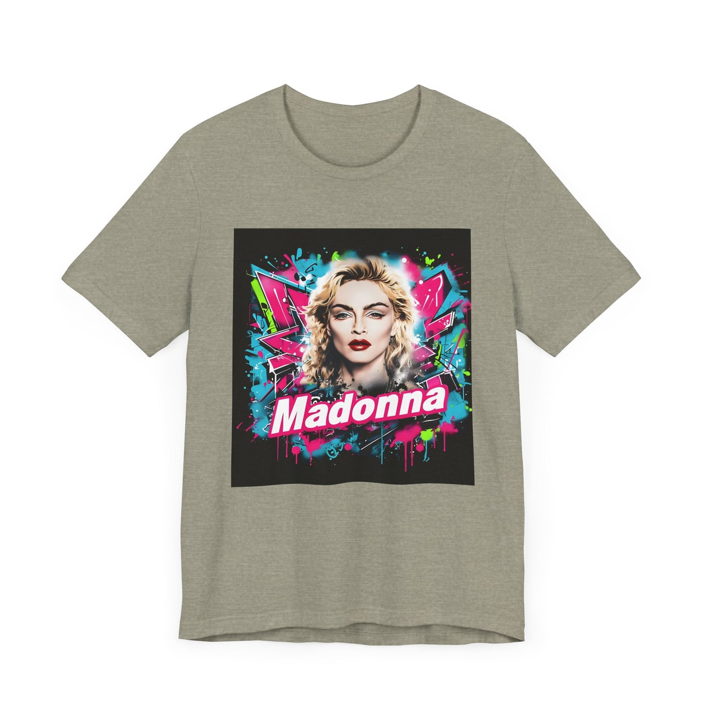 Madonna Music Graffiti Unisex Tee 1