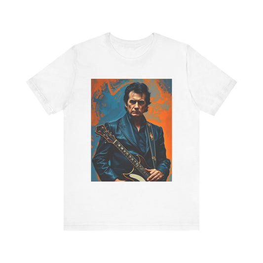 Johnny Cash Abstract T-Shirt