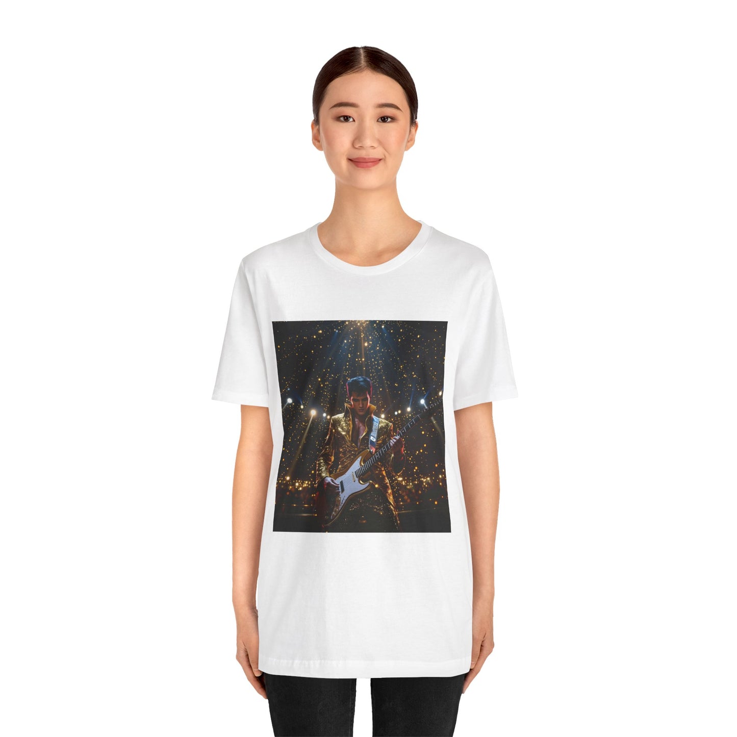 Elvis Stars Abstract T-Shirt