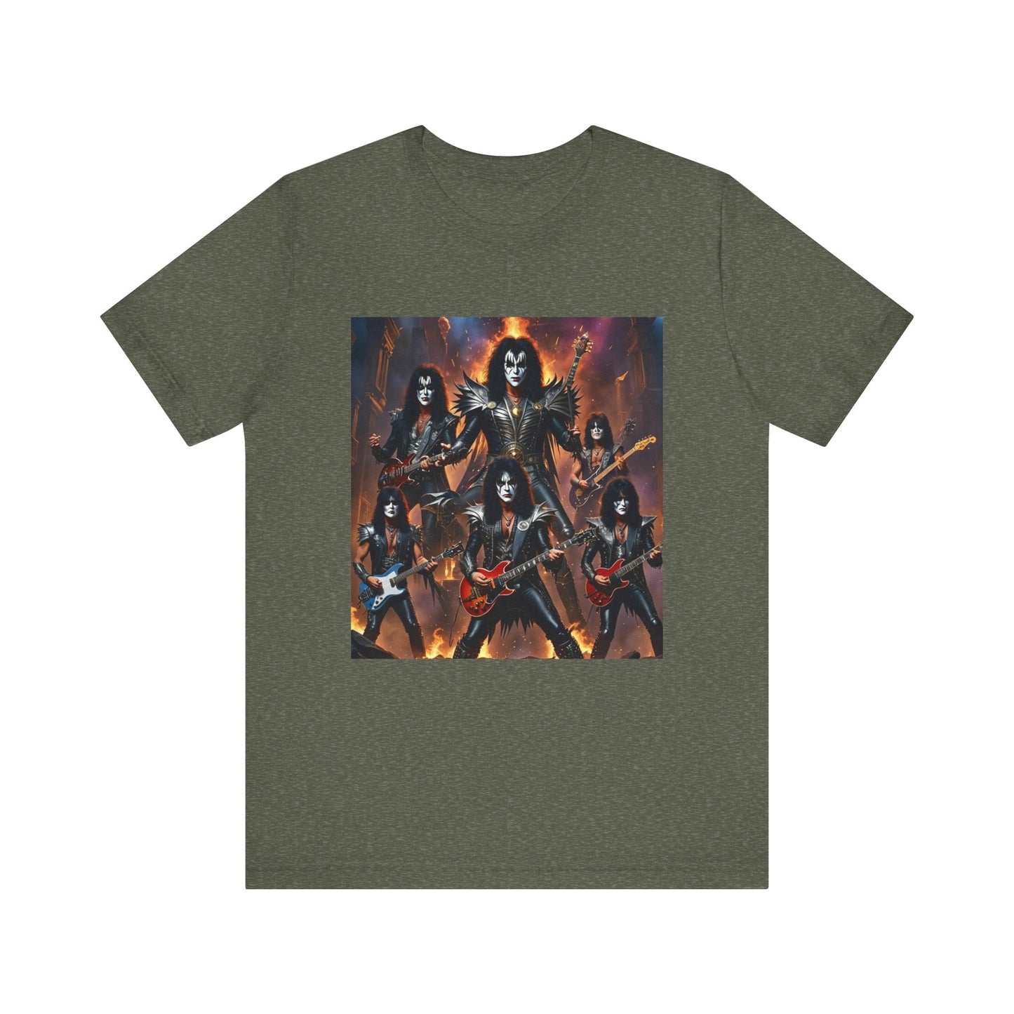 Kiss Band Abstract T-Shirt 3