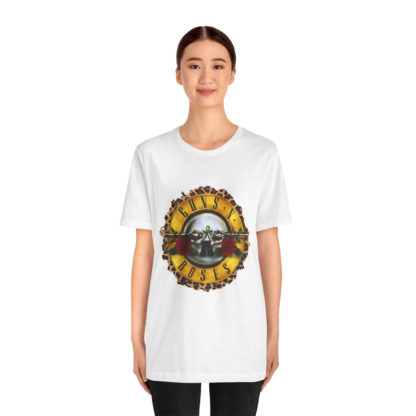 Guns and Roses Leopard T-Shirt