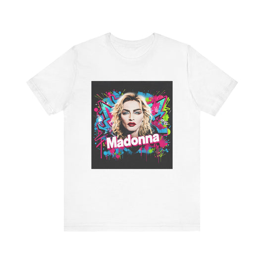 Madonna Music Graffiti Unisex Tee