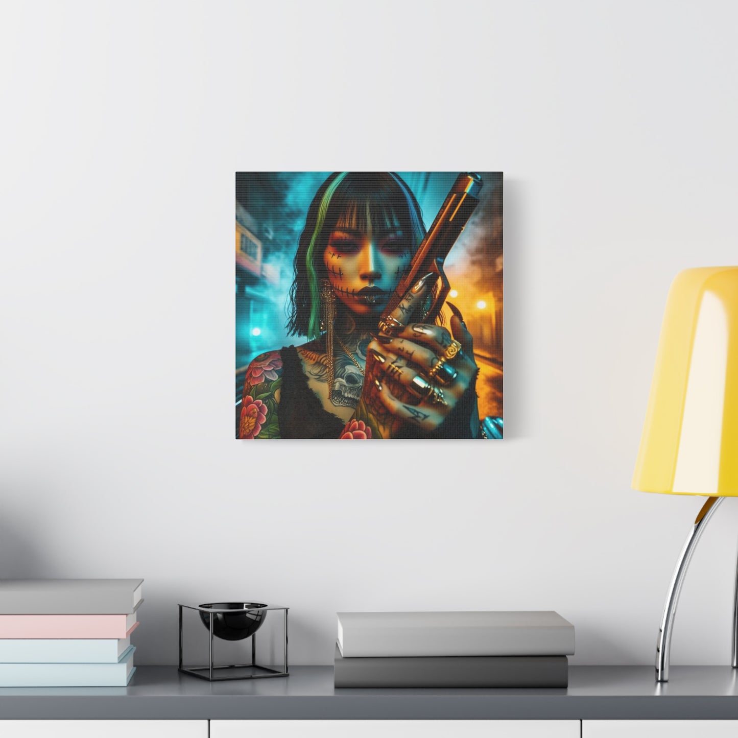 Canvas Print - "Fearless, fierce, and fabulous. Art