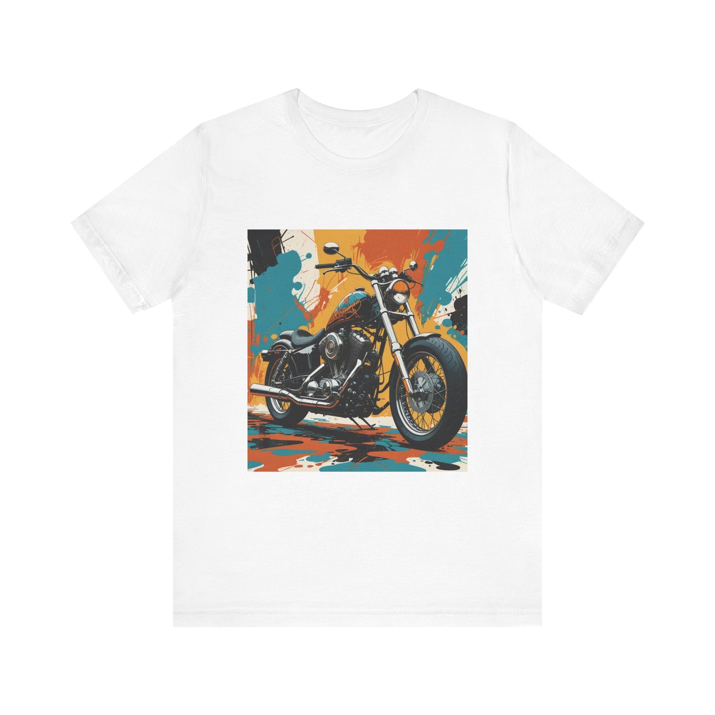 Abstract Chopper Tee 1