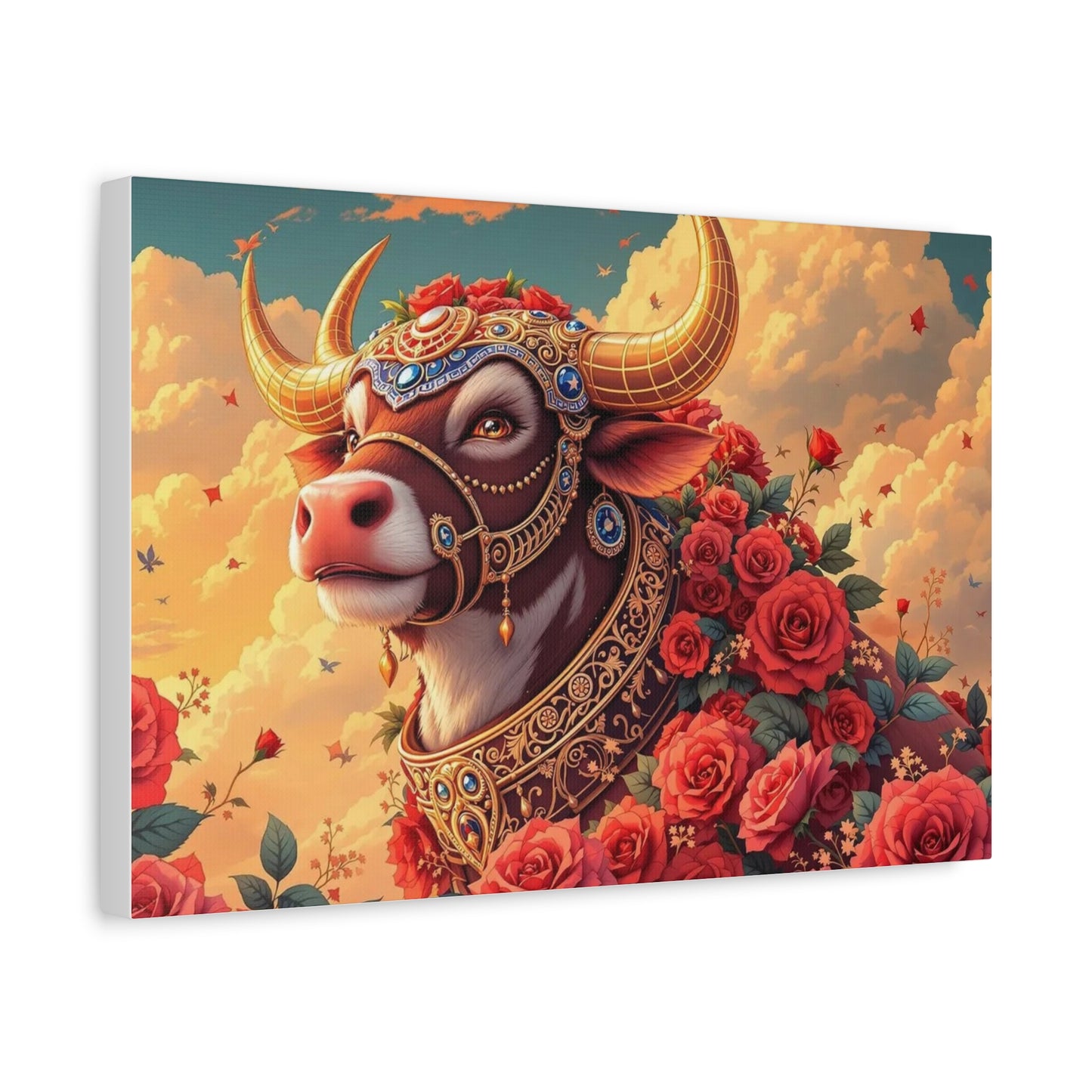 Canvas Print - Ruby the Magnificent Cow Picture