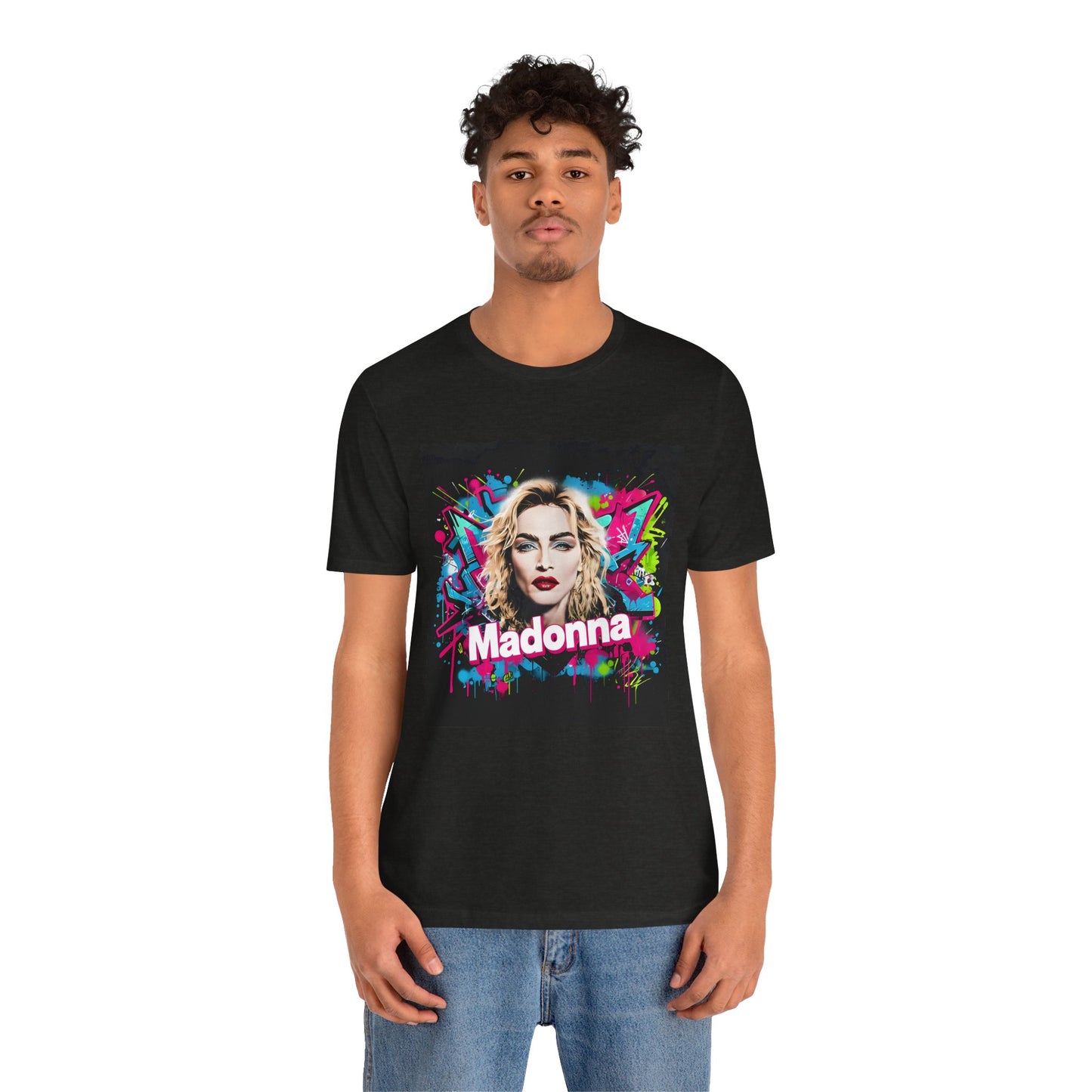 Madonna Music Graffiti Unisex Tee