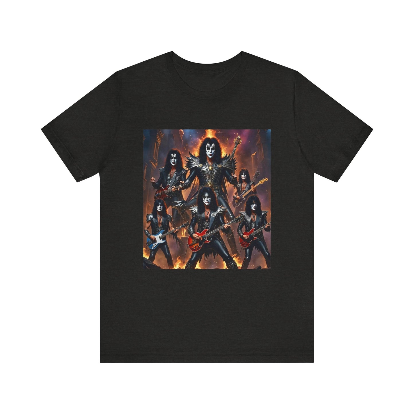 Kiss Band Abstract T-Shirt 3