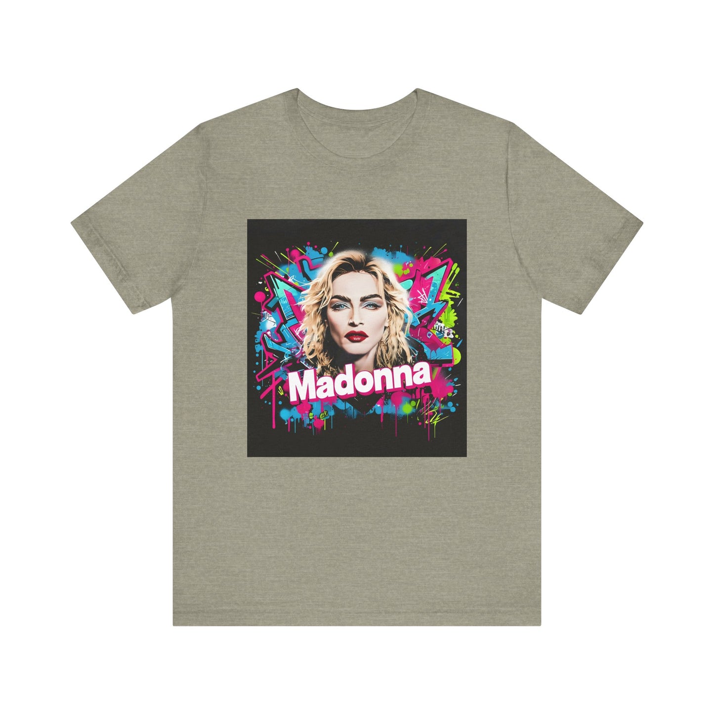 Madonna Music Graffiti Unisex Tee