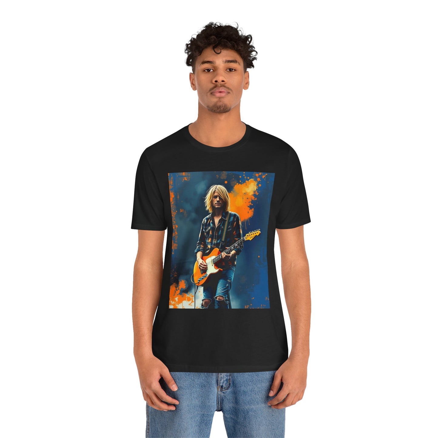 Kurt Cobain-Nirvana Abstract T-Shirt 2