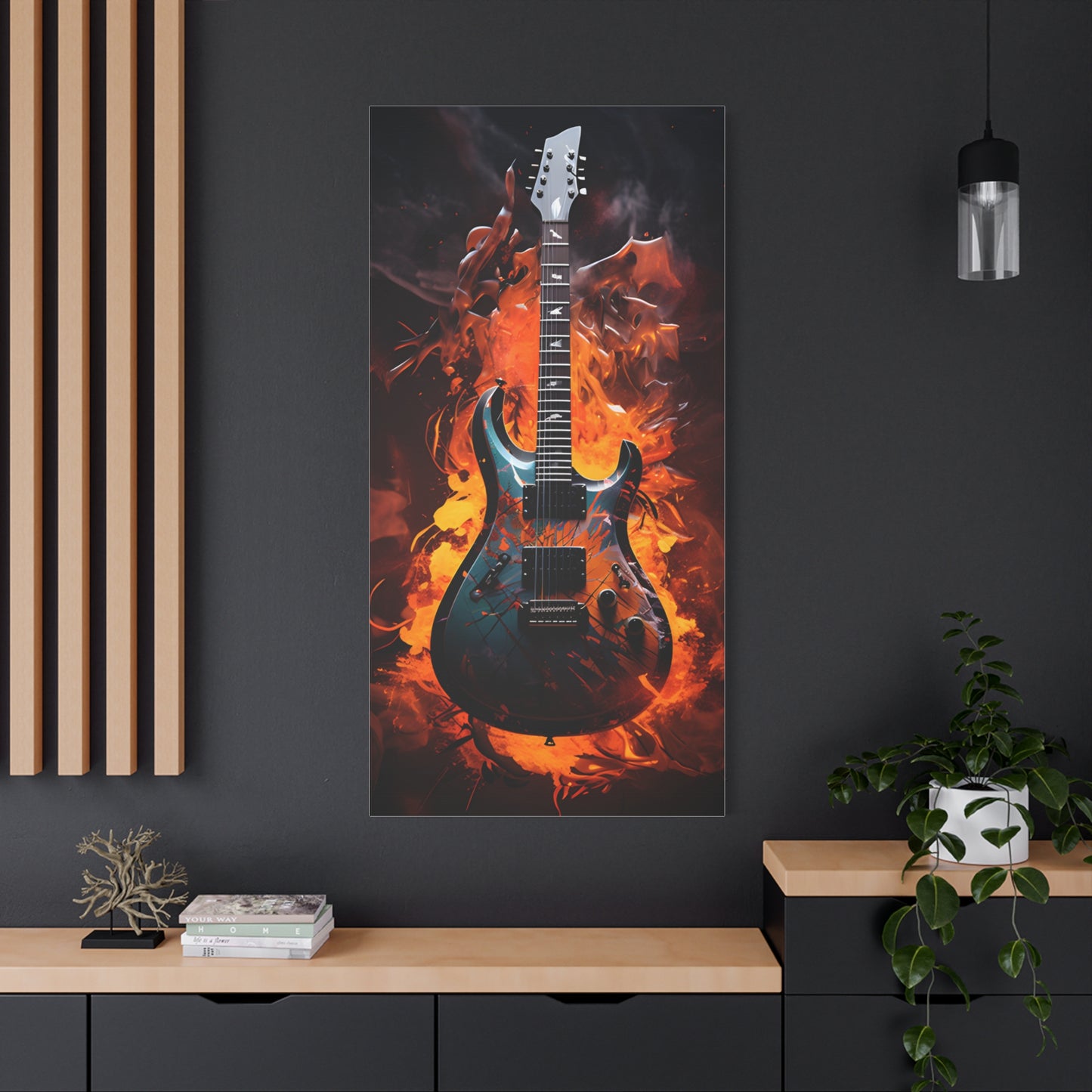 Canvas Print - Guitar Art 2