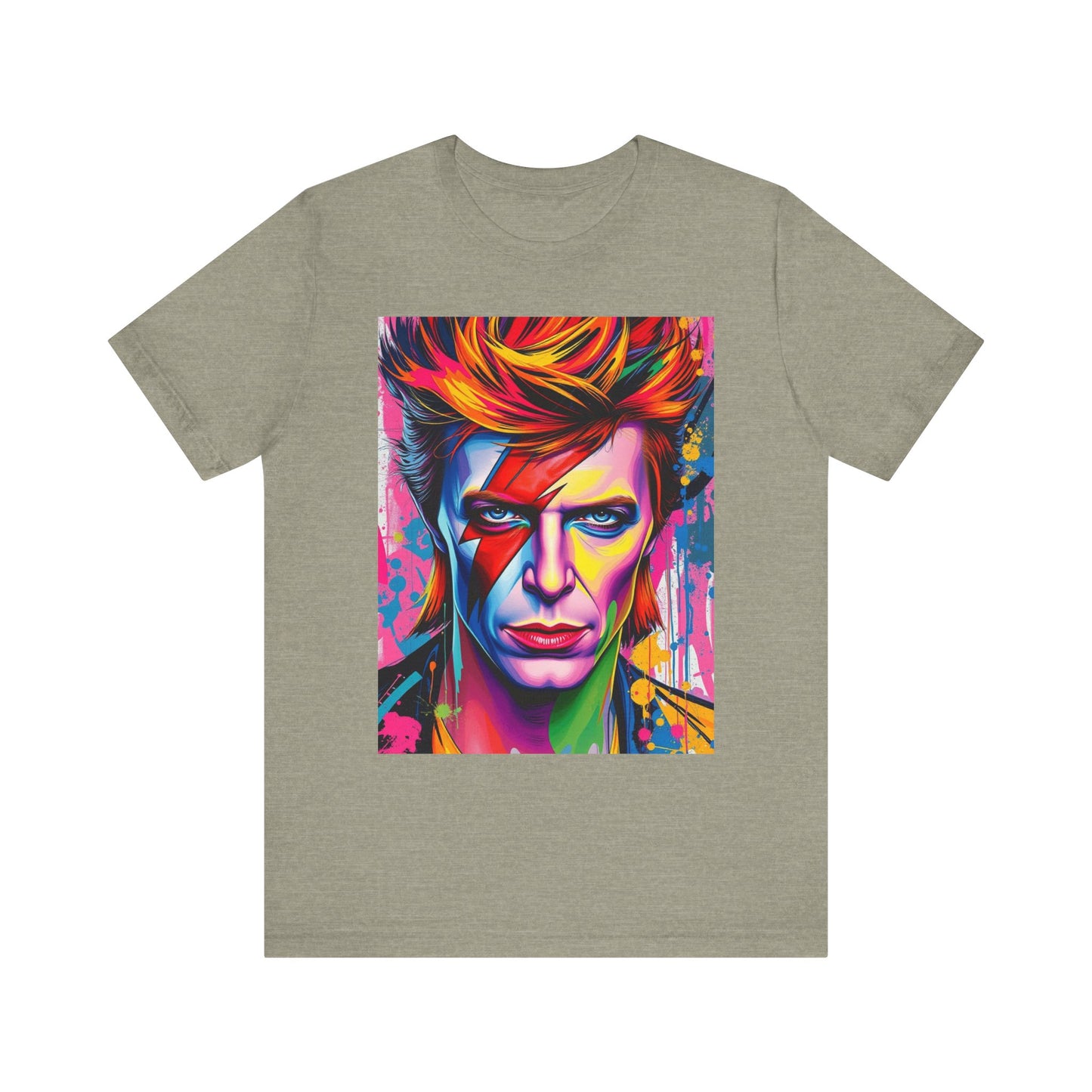 David Bowie Abstract T-Shirt