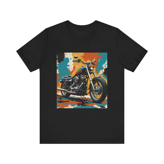 Abstract Chopper Tee 1