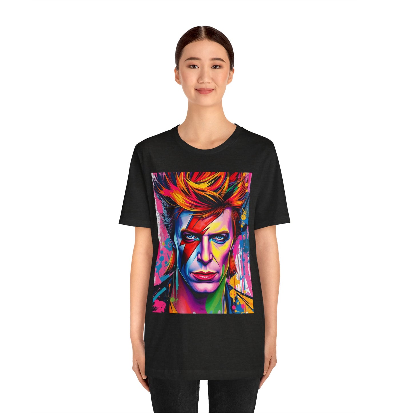 David Bowie Abstract T-Shirt