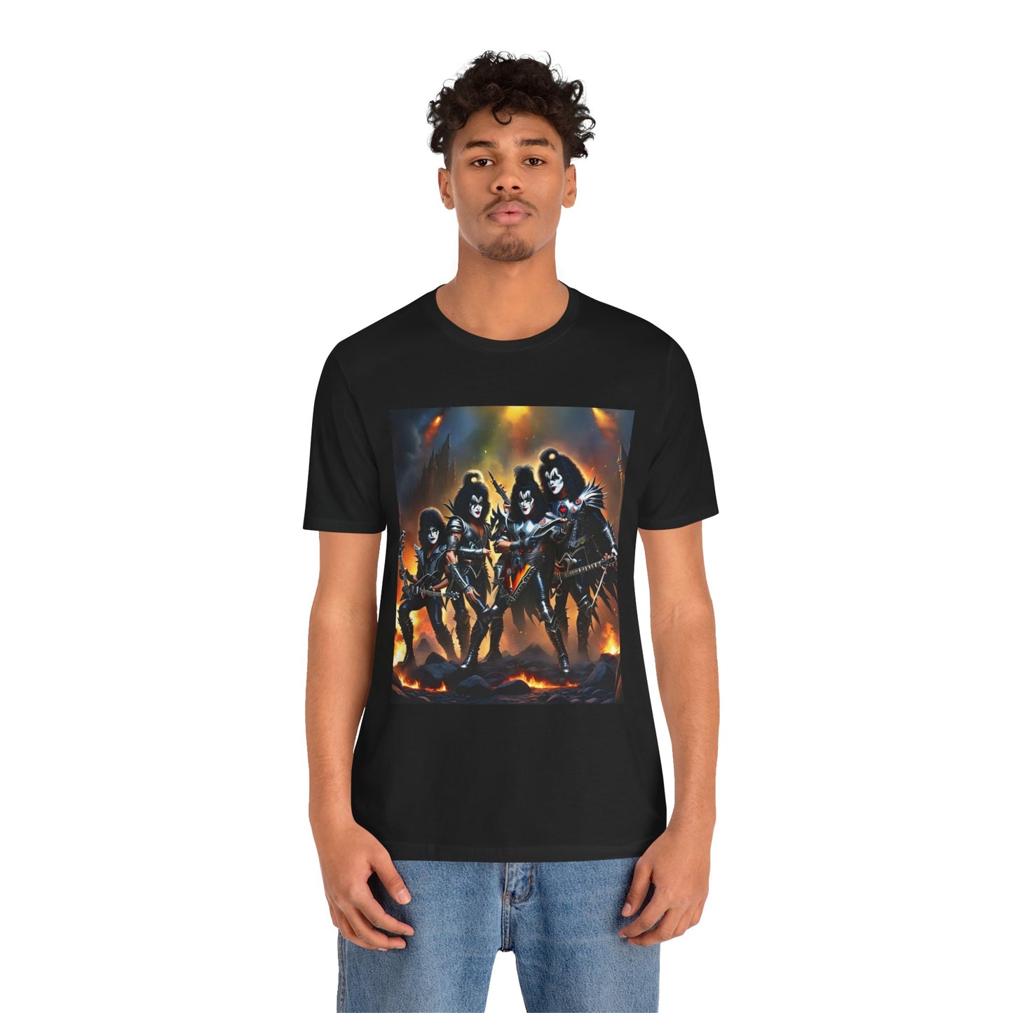 Kiss Band Abstract T-Shirt