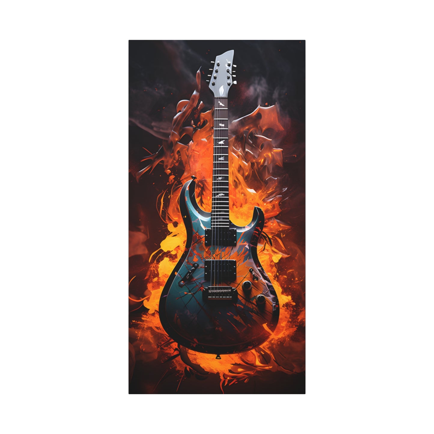 Canvas Print - Guitar Art 2