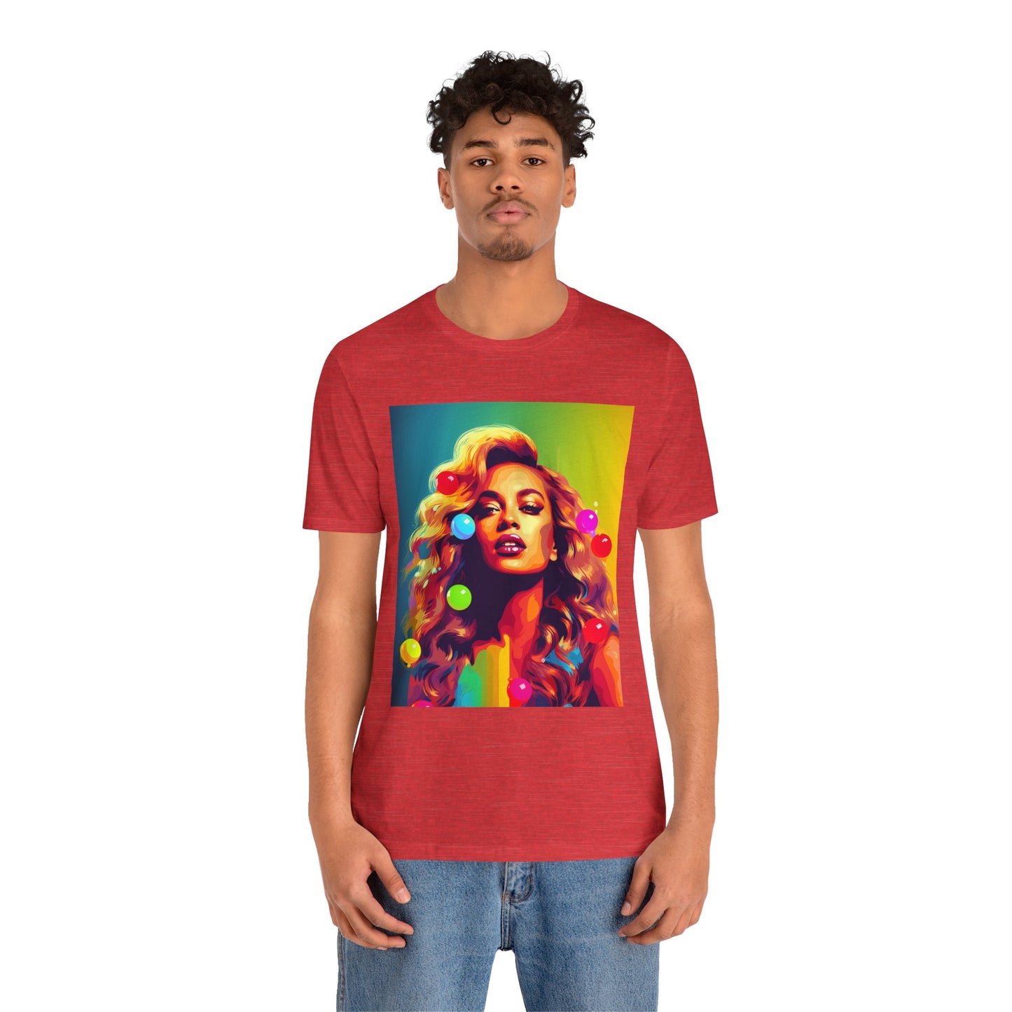 Beyonce Graffiti T-Shirt - Unisex Jersey Short Sleeve Tee