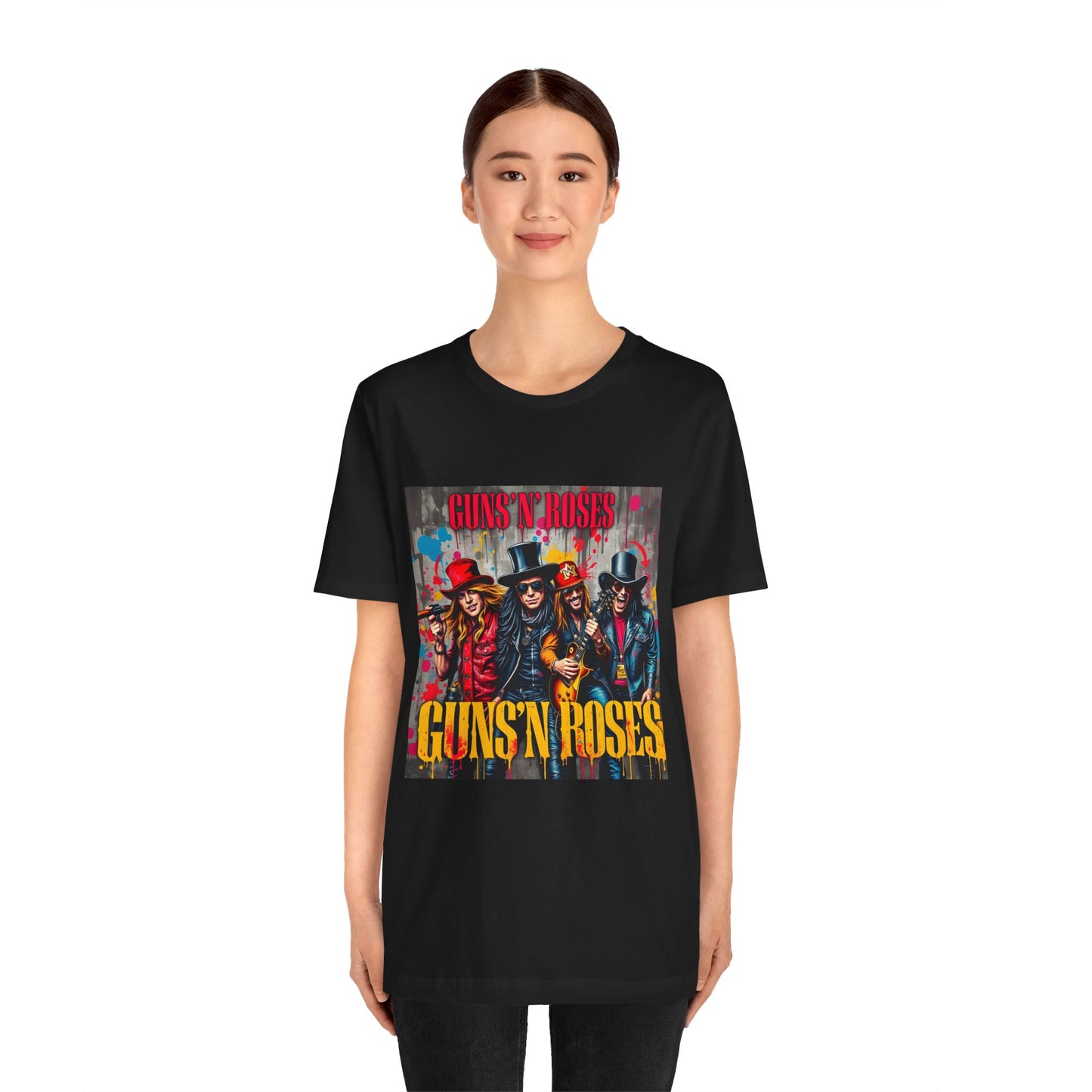 Guns and Roses Abstract T-Shirt