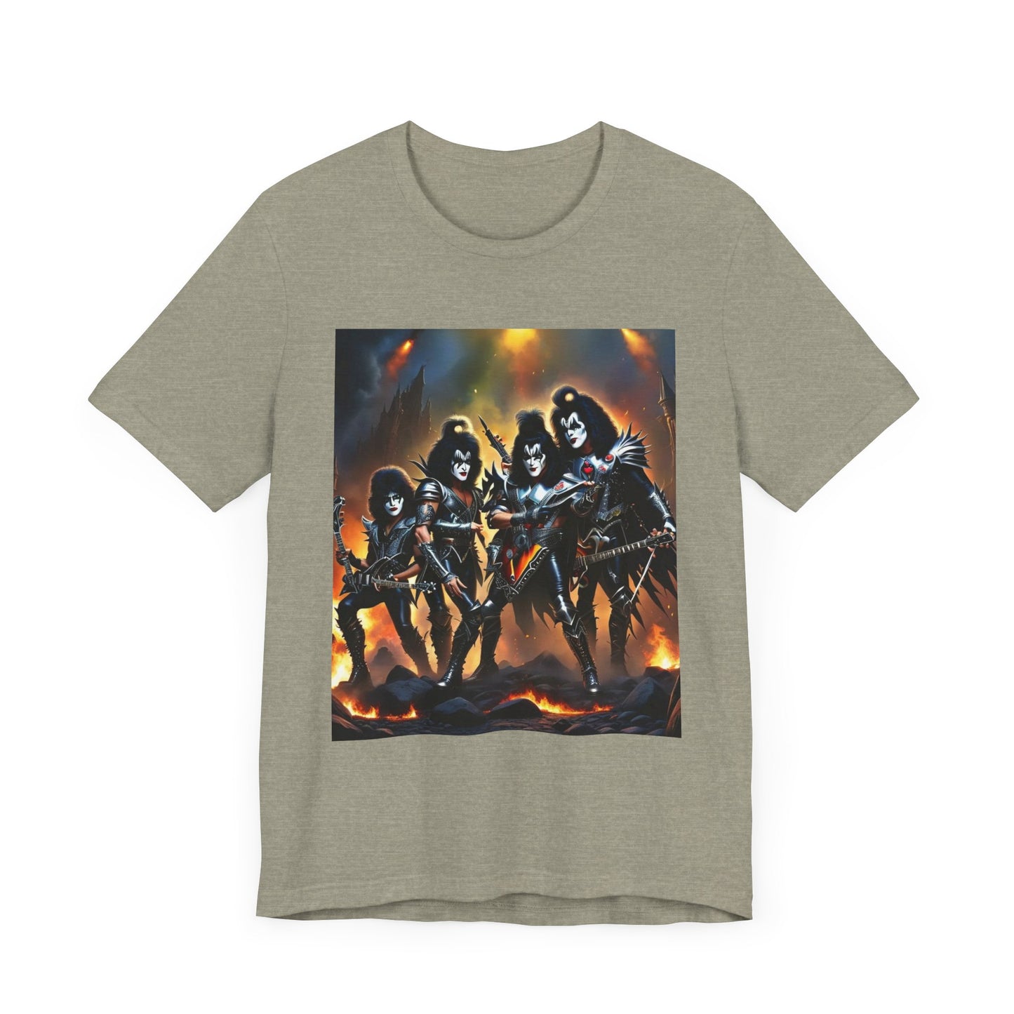 Kiss Band Abstract T-Shirt