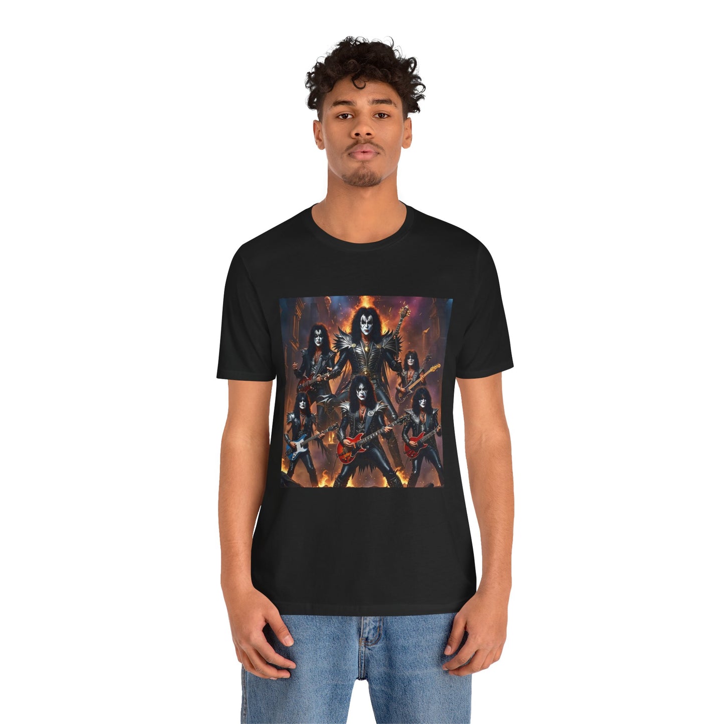 Kiss Band Abstract T-Shirt 3