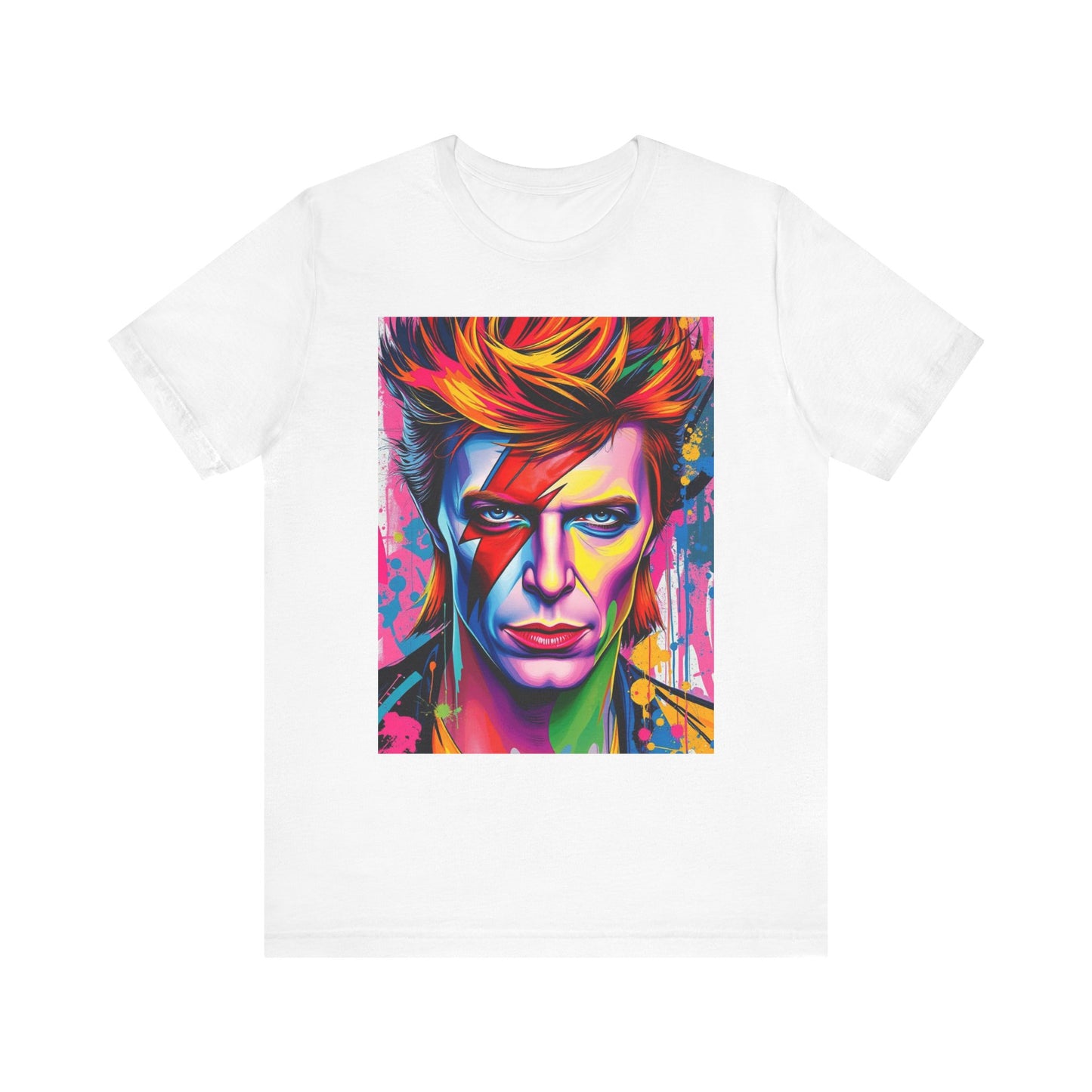 David Bowie Abstract T-Shirt