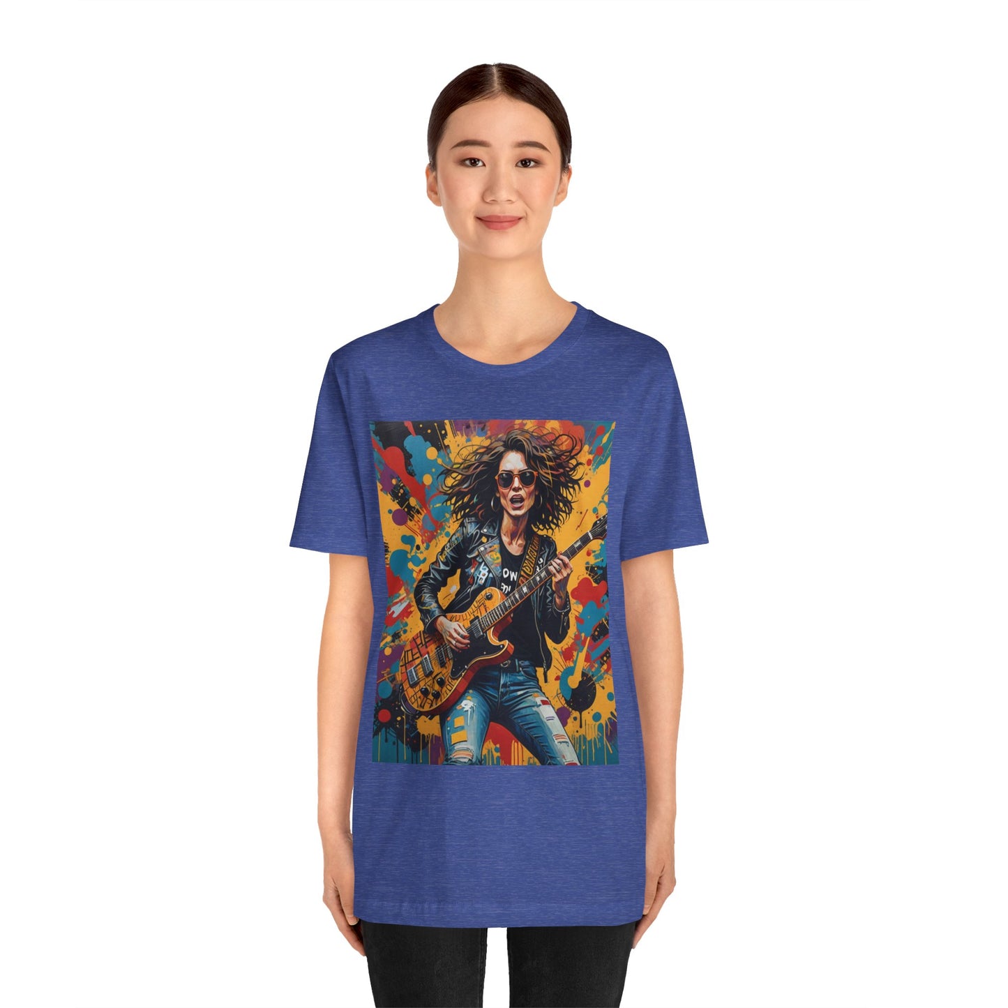 Female Rocker Abstract T-Shirt 2