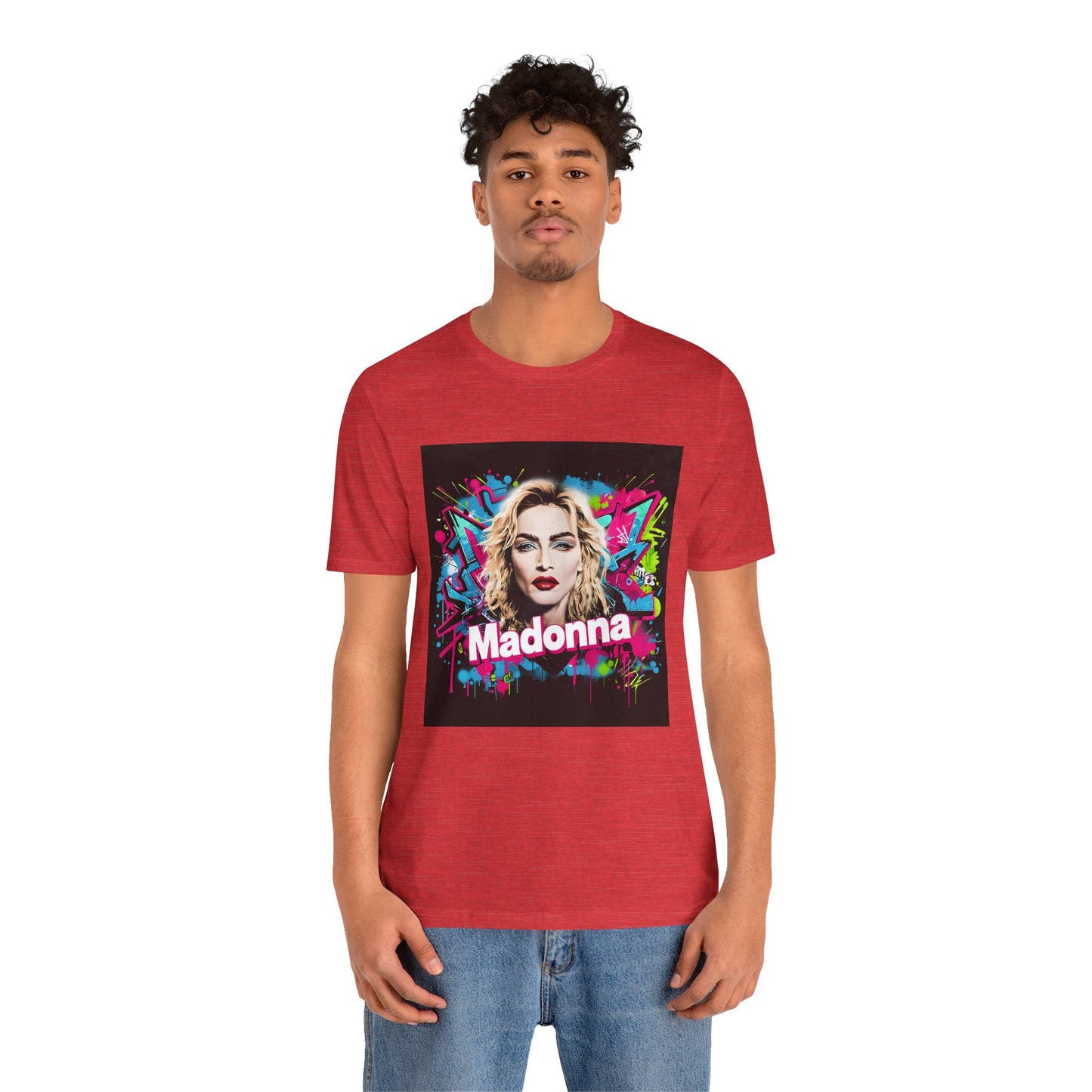 Madonna Music Graffiti Unisex Tee