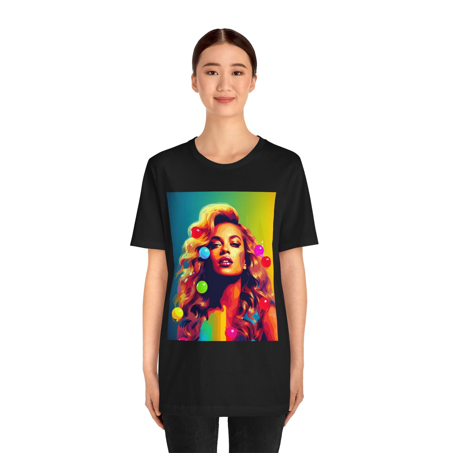 Beyonce Graffiti T-Shirt - Unisex Jersey Short Sleeve Tee