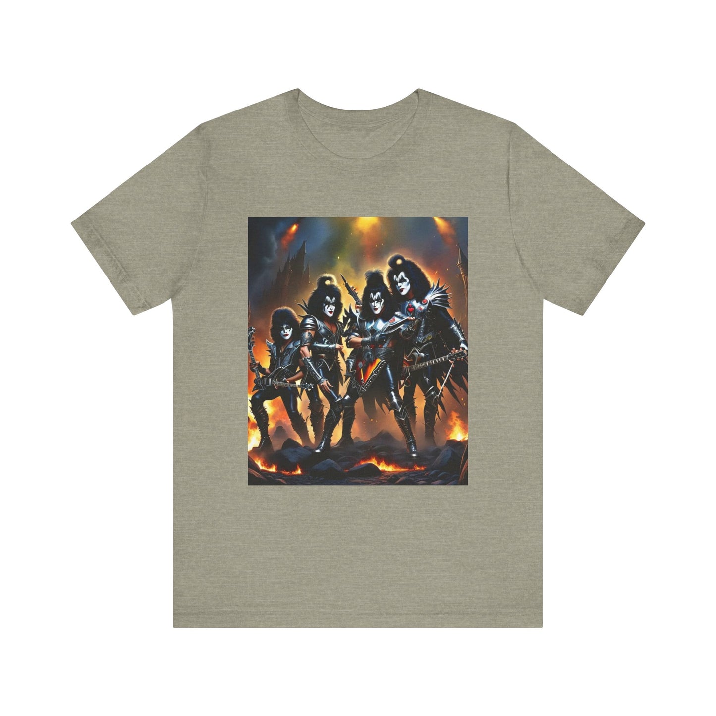 Kiss Band Abstract T-Shirt