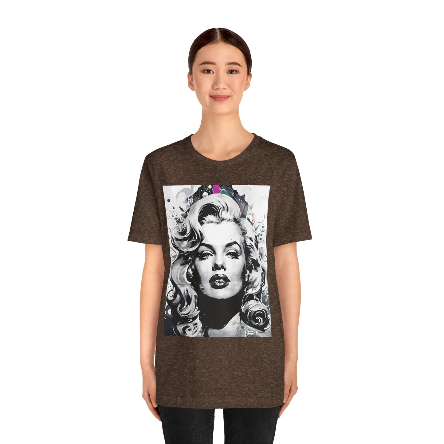 Marilyn Monroe Abstract T-Shirt