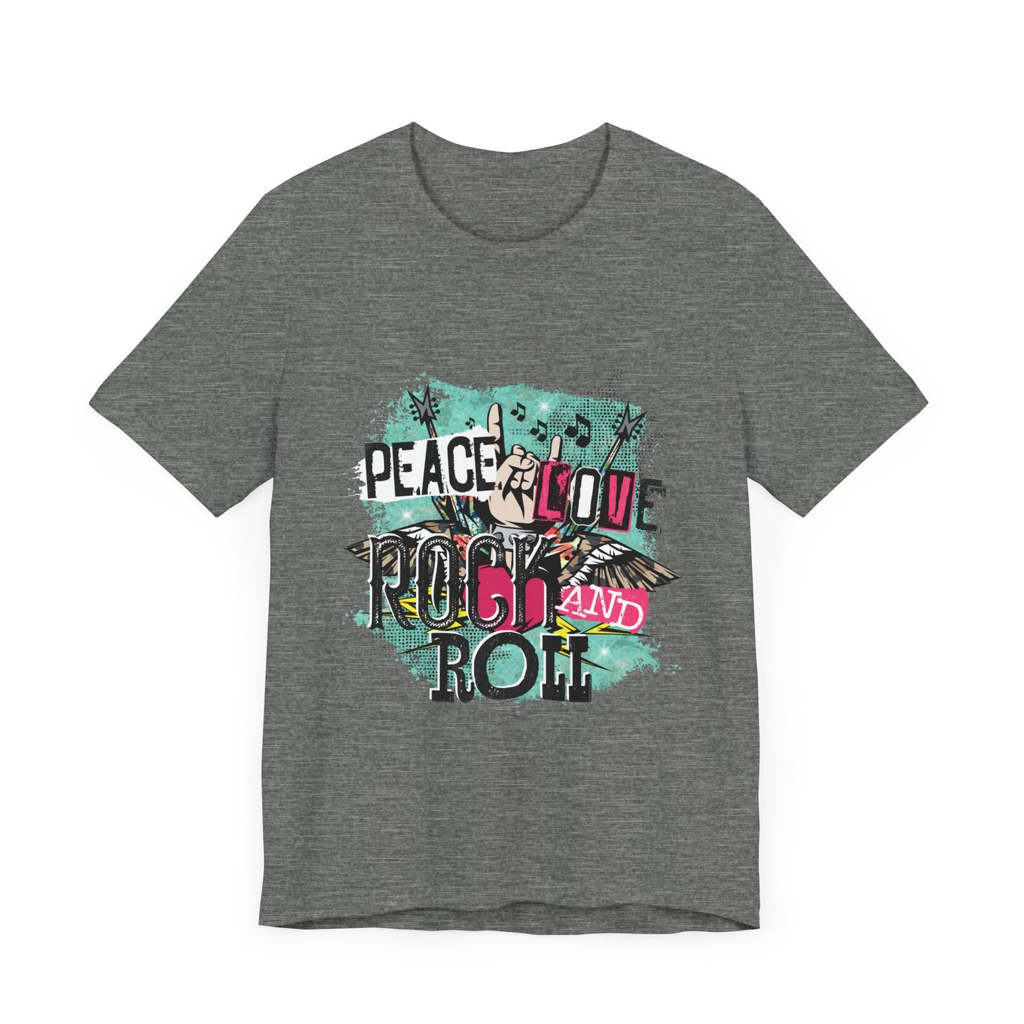 Peace, Love, Rock and Roll T-Shirt