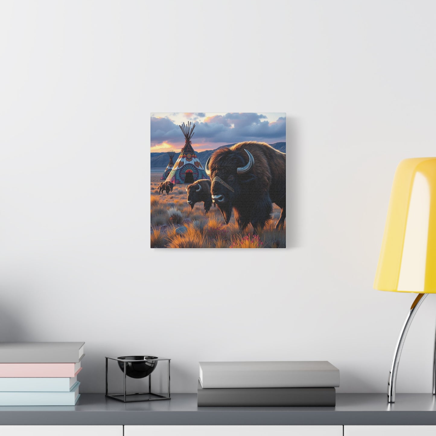 Canvas Print -Majestic Buffalo Wall Art