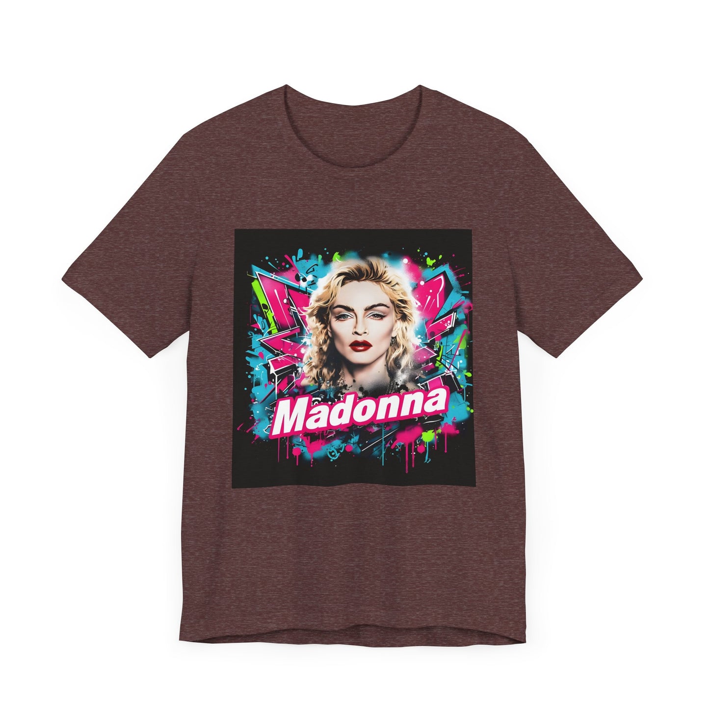 Madonna Music Graffiti Unisex Tee 1