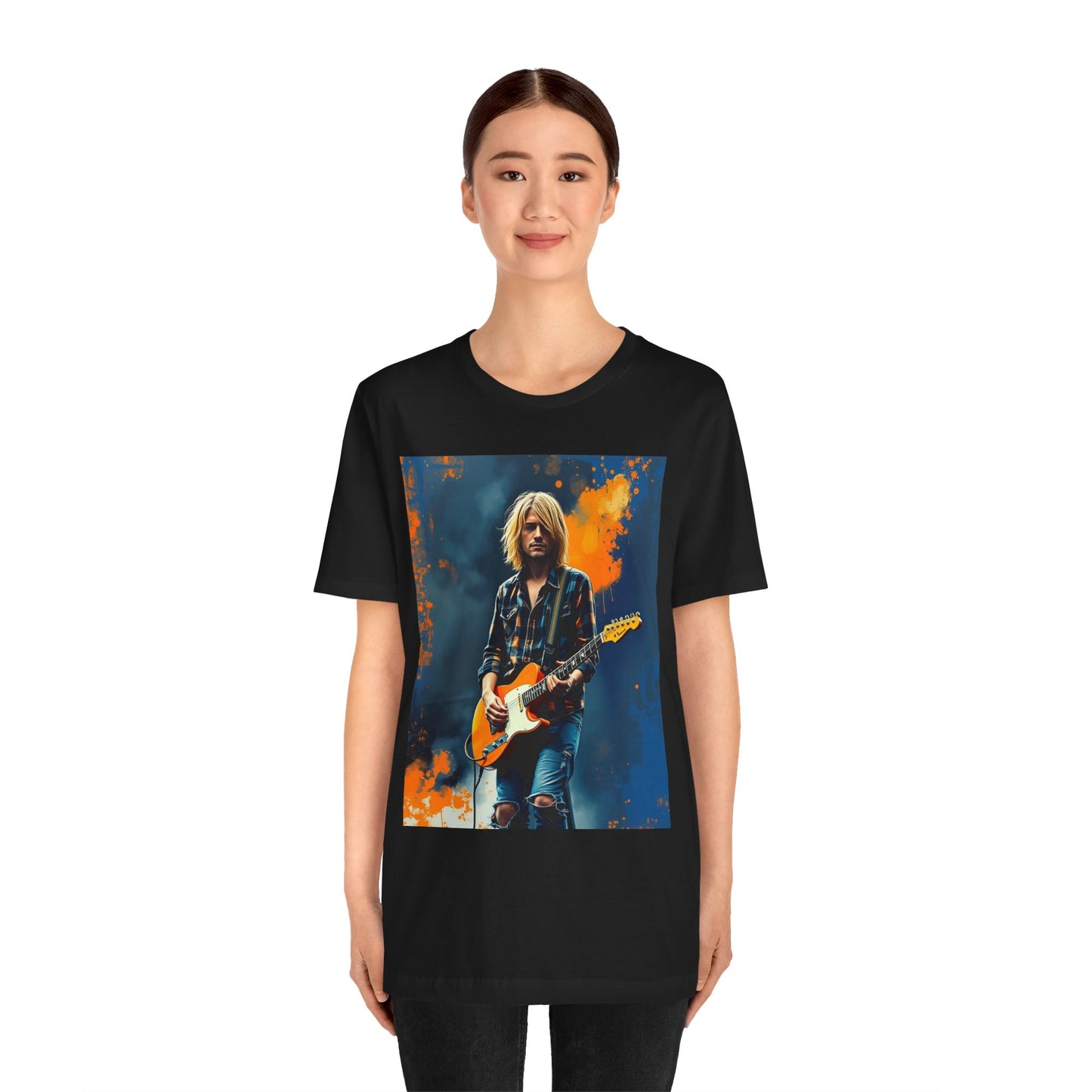 Kurt Cobain-Nirvana Abstract T-Shirt 2