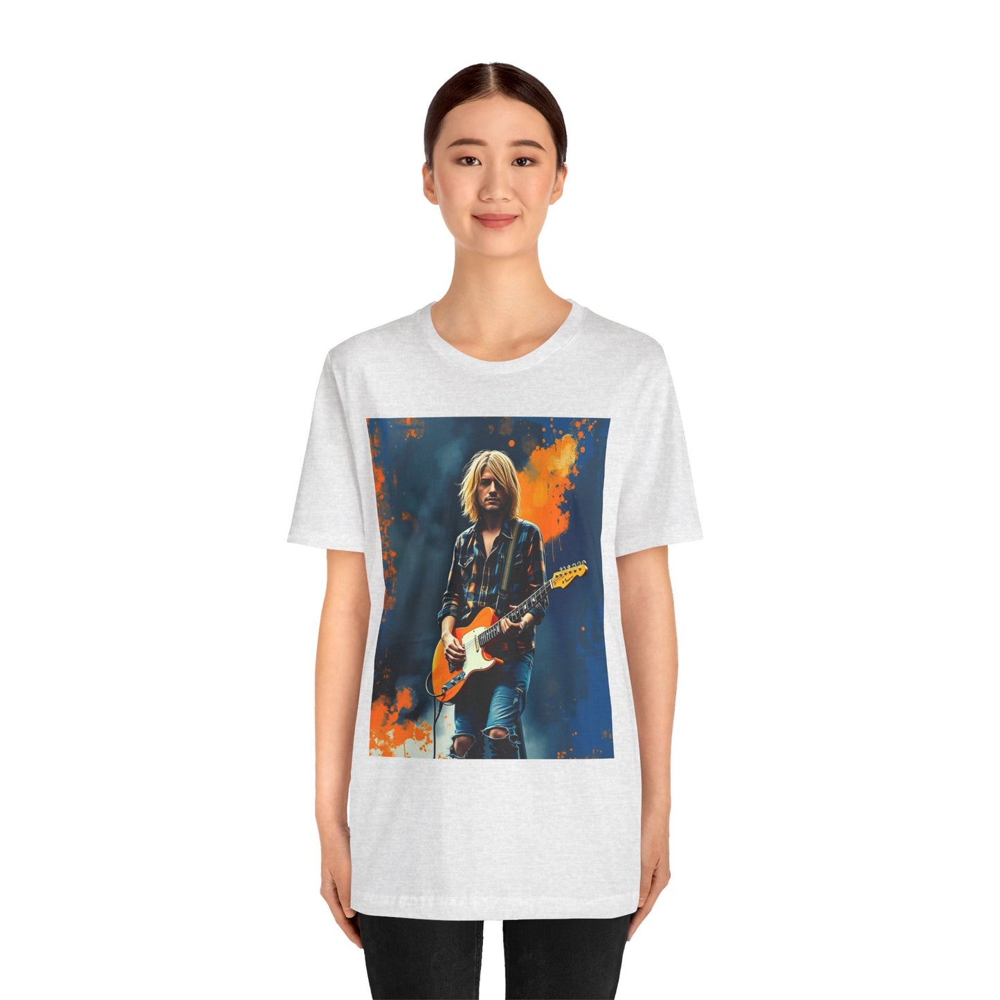 Kurt Cobain-Nirvana Abstract T-Shirt 2