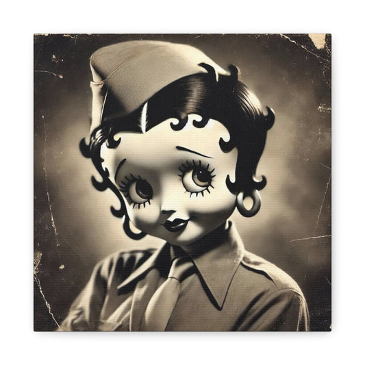 Betty Boop WW2 Antique Art